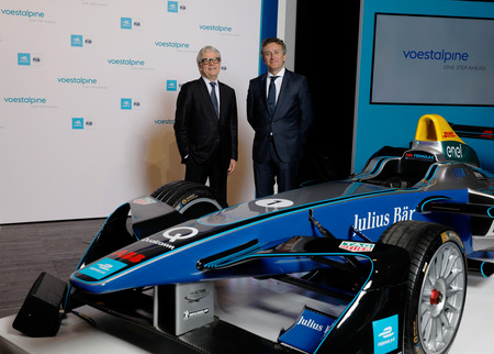 Wolfgang Eder, CEO voestalpine AG; Alejandro Agag, Gründer und CEO der Formel E (c)voestalpine