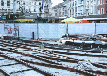 Graz Linien tram project