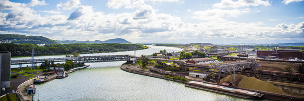 Umweltbild Hafen Linz