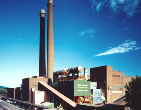 Dedusting system for Sinter Belt 5 (1993)