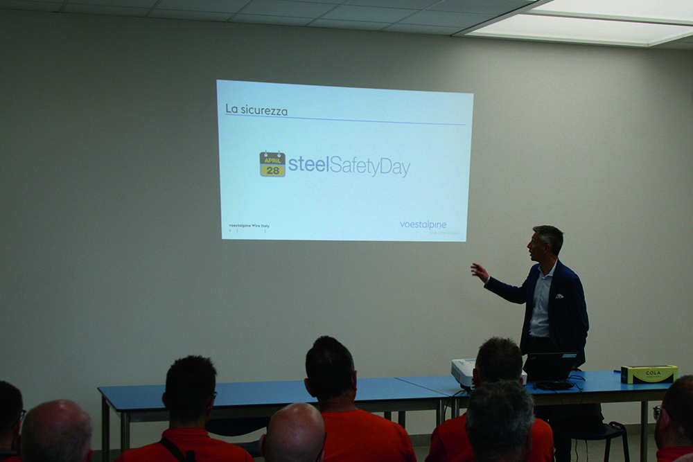 Steel Safety Day 2023 "Safety is not negotiable!" voestalpine Wire