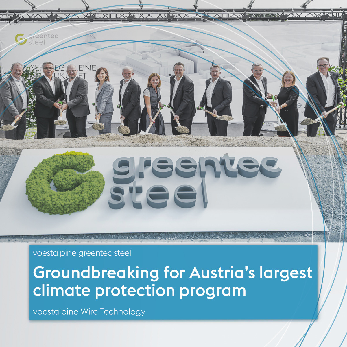 voestalpine greentec steel: Groundbreaking in Donawitz for Austria's ...